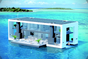 The best sustainable, innovative and autonomous houseboat